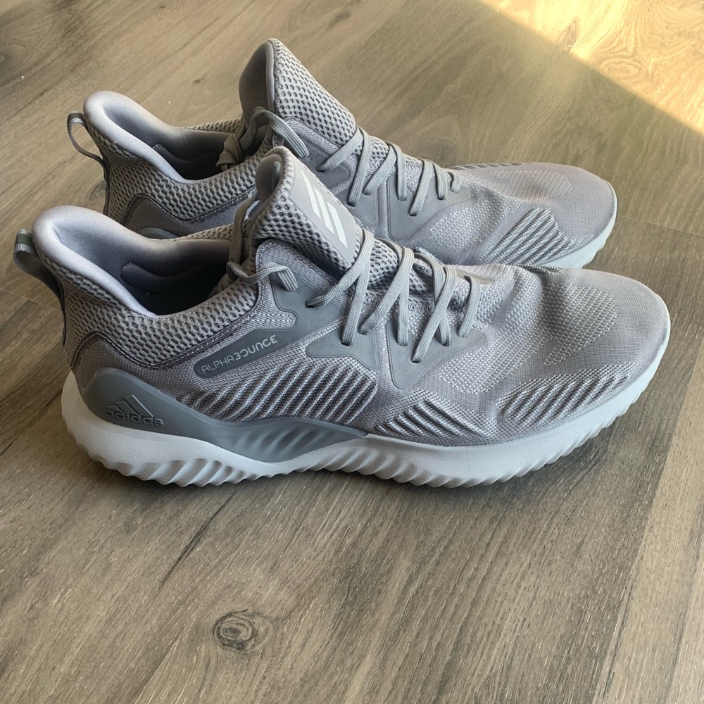 Adidas Alphabounce Beyond Triple Grey. Size 14 Men’s